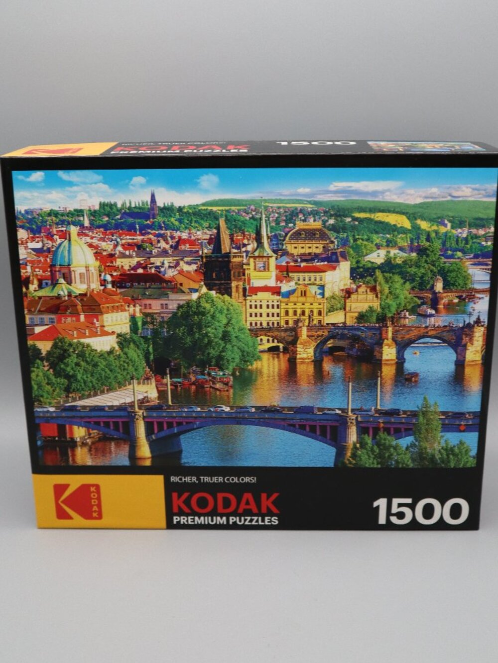 Kodak 1500 Piece Jigsaw Puzzle Europe Old Town Prague Czech Republic Landscape